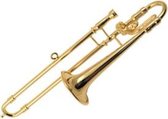 Kerstversiering trombone verguld