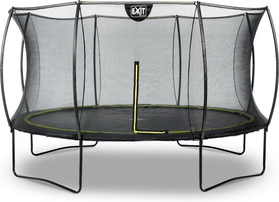 ik ben gelukkig krassen Email schrijven EXIT Silhouette trampoline ø366cm - zwart | bol.com