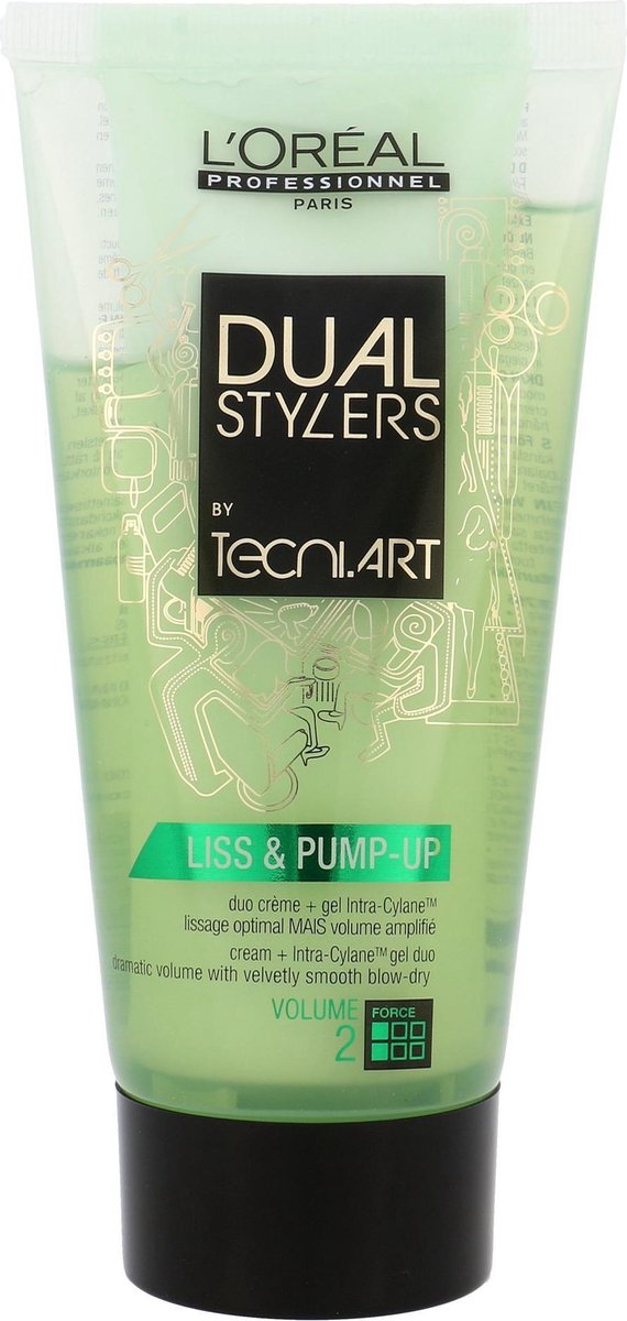L'Oréal Tecni.Art Dual Stylers Liss & Pump-Up 150 ml | bol.com
