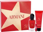 Armani Si Passione 50ml Edp + Bodymilk + Mini Lip Maestro set