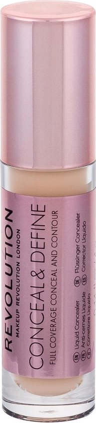 Makeup Revolution – (Conceal & Define Concealer) 3.4 ml odstín C6 –