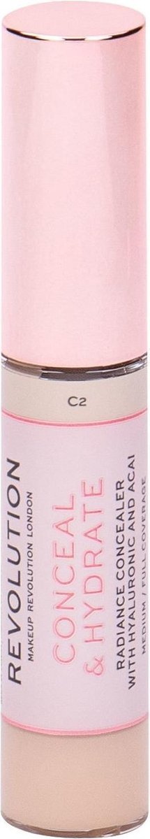 Makeup Revolution - Conceal & Hydrate Radiance Concealer - Hydratační korektor 13 g C2