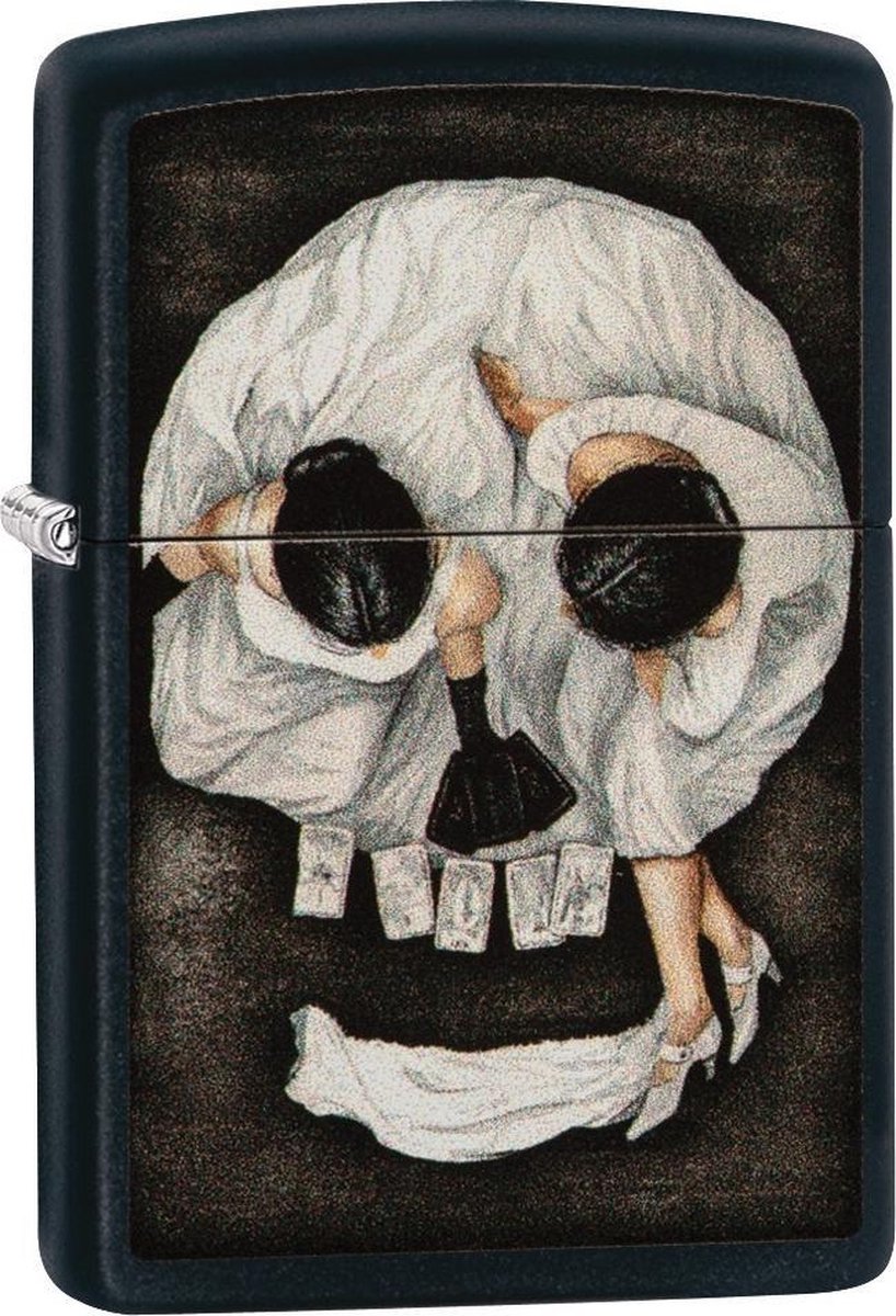 Goedkoopste Aansteker Zippo Illusion Skull
