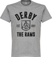 Derby Established T-Shirt - Grijs - XXXL