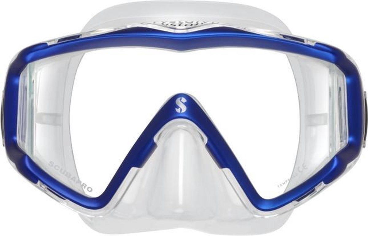 Scubapro Crystal VU Duikbril - Transparant / Blauw