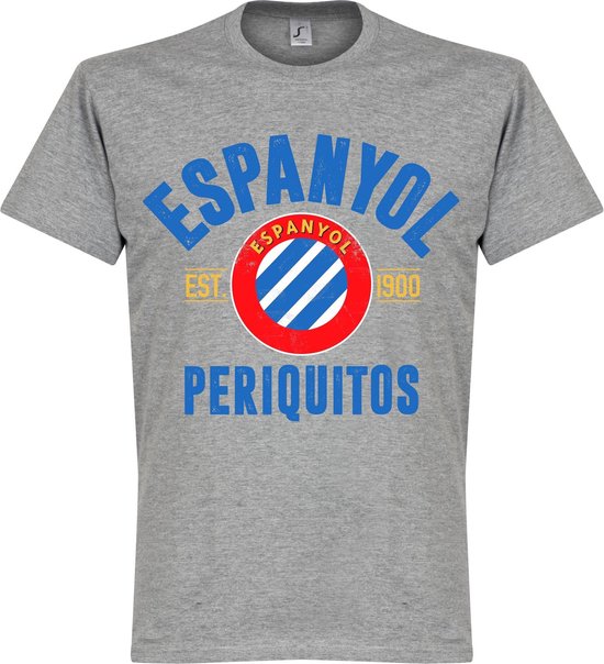Espanyol Established T-Shirt - Grijs - S