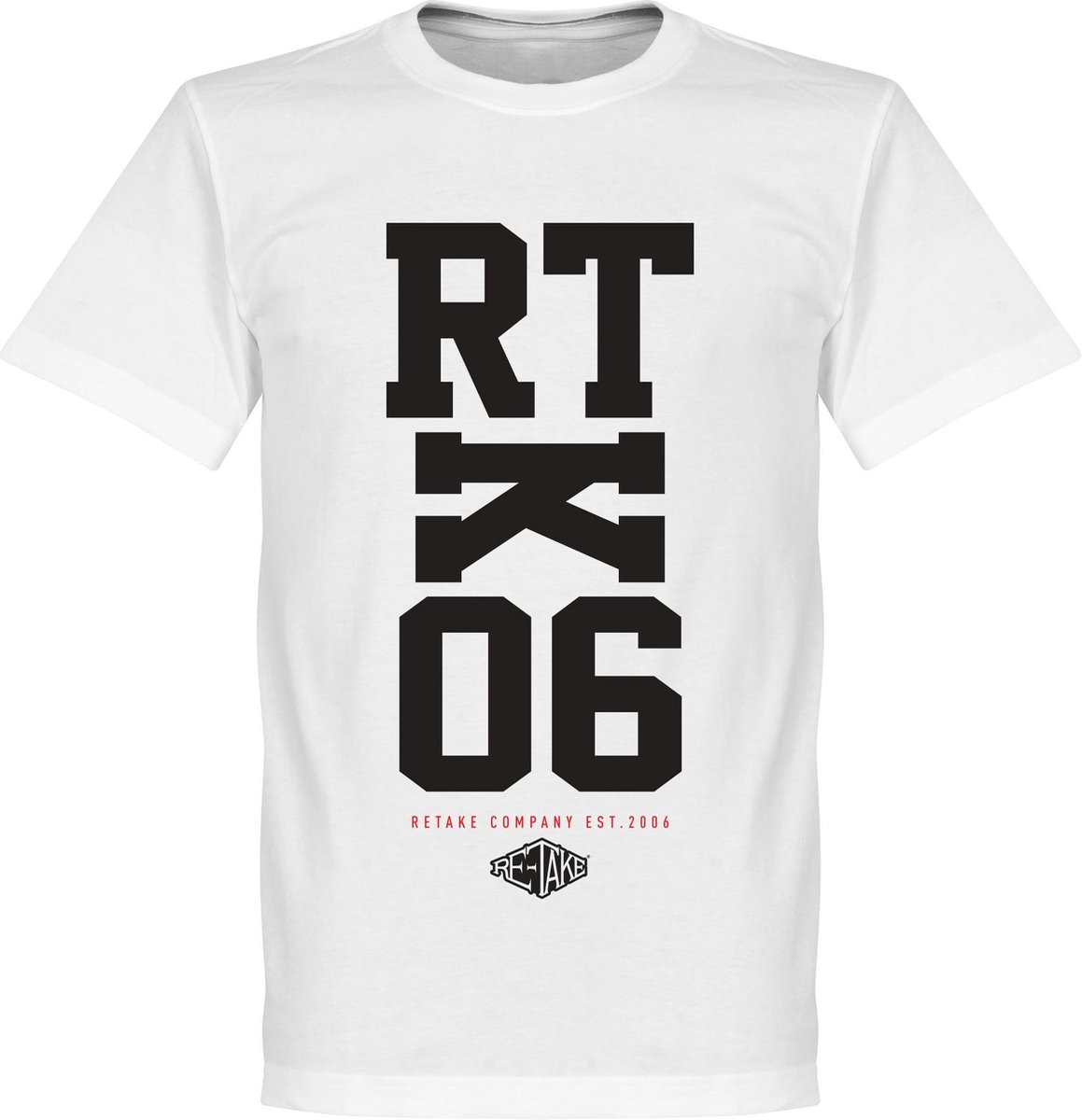 1159x1200.jpg Retake RTK06 T-Shirt - Wit - 5XL - Afbeelding 1