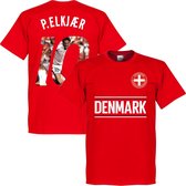 Denemarken P. Elkjaer 10 Gallery Team T-Shirt - Rood - M