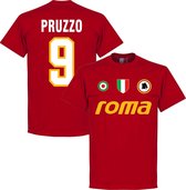 AS Roma Pruzzo 9 Team T-Shirt - Rood - XXL