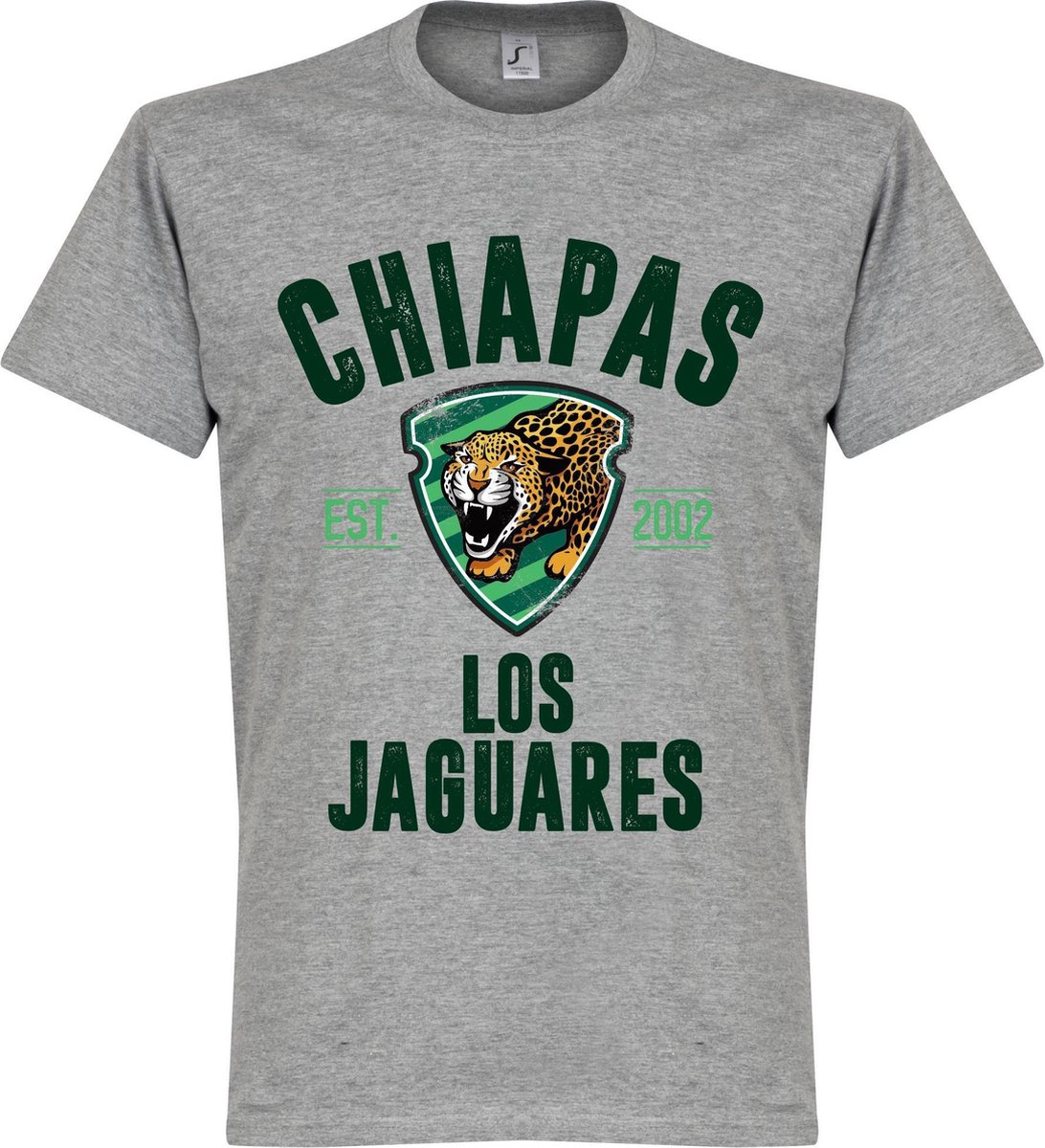 Chiapas Estabished T-Shirt - Grijs - XL