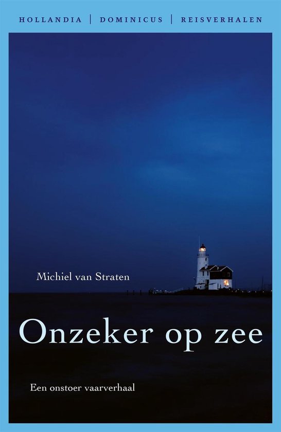Cover van het boek 'Onzeker op zee' van M. Straten