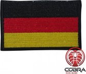 Duitsland Duitse vlag geborduurde militaire patch embleem met klittenband