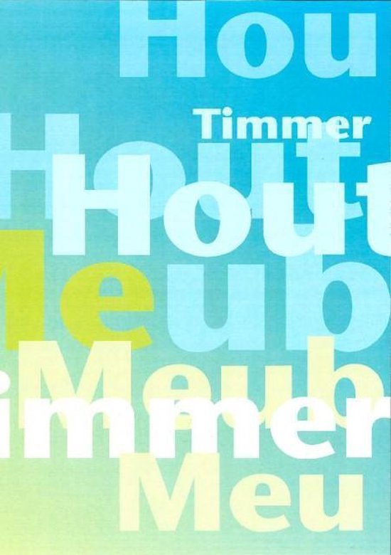 Allround machinaal houtbewerker MBO Hout en Meubel werkboek 1