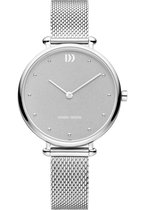 Danish Design IV64Q1229 horloge dames - zilver - edelstaal