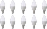 LED Lamp 10 Pack - E14 Fitting - 4W - Helder/Koud Wit 6400K - BSE