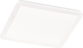 LED Plafondlamp - Badkamerlamp - Trion Camy - Opbouw Vierkant 24W - Spatwaterdicht IP44 - Dimbaar - Warm Wit 3000K - Mat Wit - BSE