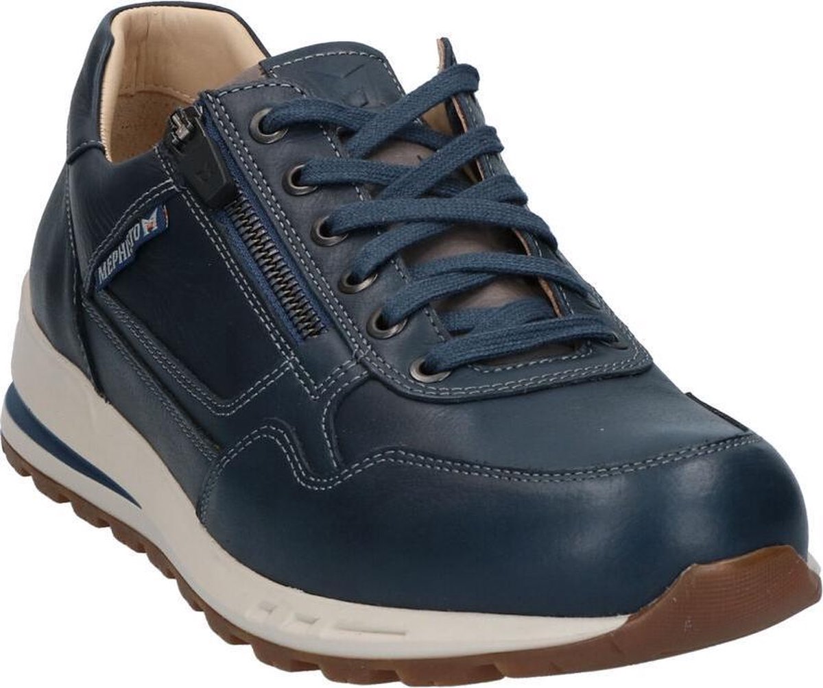Mephisto BRADLEY NEVADA - Volwassenen Heren sneakersVrije tijdsschoenen -  Kleur: Blauw | bol.com