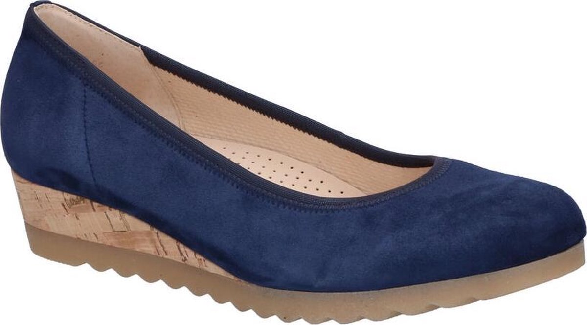 Gabor Comfort sleehak pumps blauw - Maat 40 | bol.com