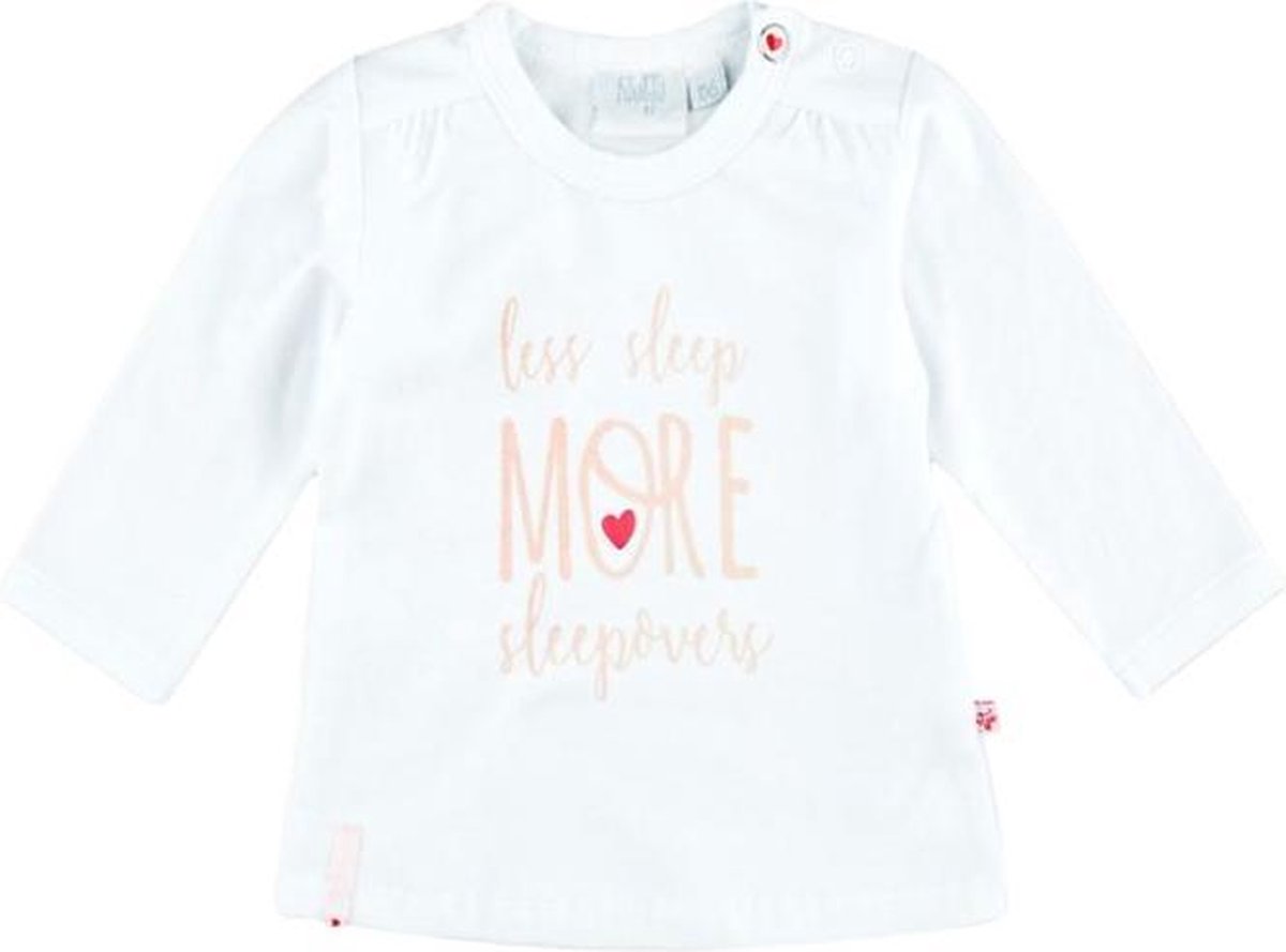 Feetje l/m Less Sleep More Sleepovers shirt|MT. 68