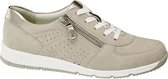 Medicus Dames Beige suède sneaker sierrits - Maat 40