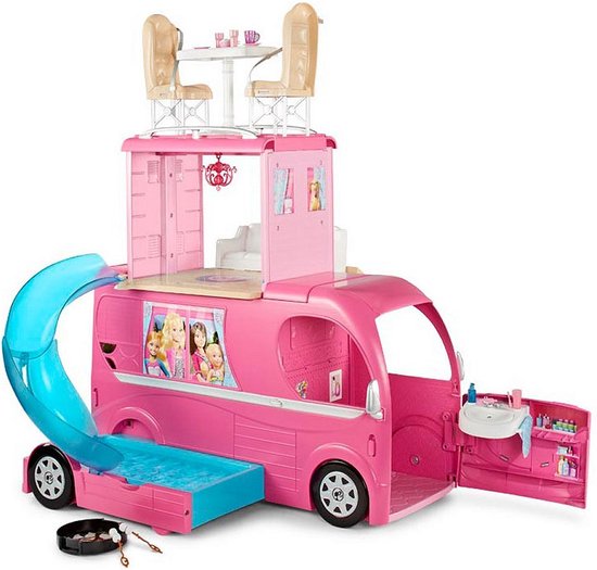 Barbie Glam Camper - Camping-car Barbie | bol