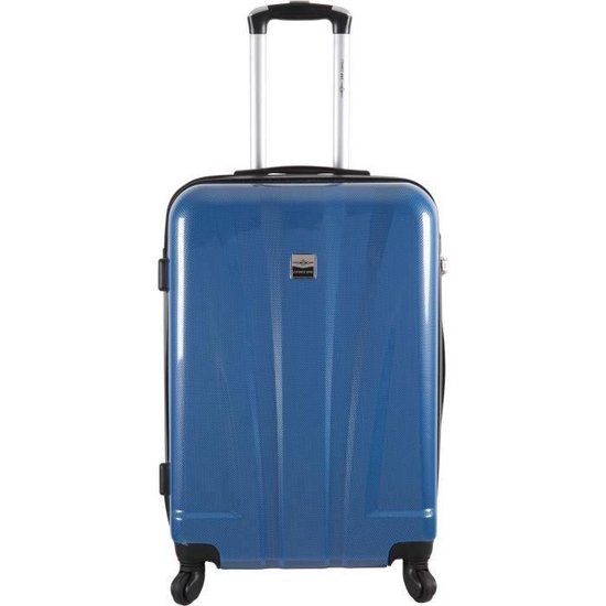 FRANCE BAG - Lot de 3 valises ABS / POLYCARBONATE Bleu | bol.com