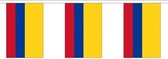3x Ligne extérieure du drapeau Colombie 3 mètres - Drapeau colombien - Articles de fête des supporters - Décorations et décorations champêtres