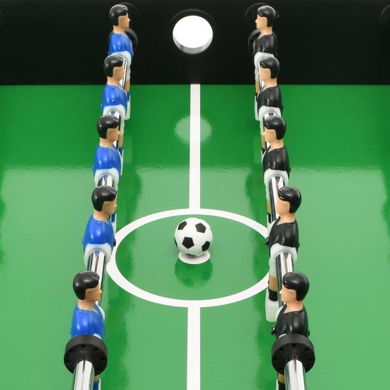 Thumbnail van een extra afbeelding van het spel Multispeeltafel - MDF - Zwart  - 15-in-1 - 121x61x82 cm