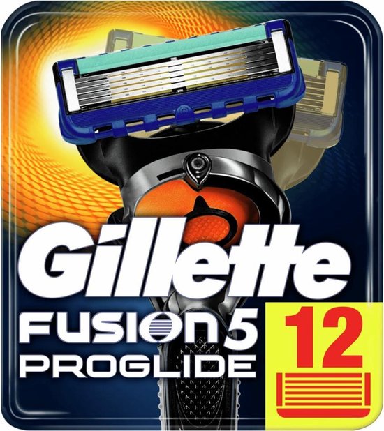 Bol Com Gillette Fusion5 Proglide Scheermesjes Mannen 12 Stuks