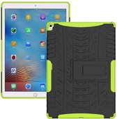 Tablet hoes geschikt voor Apple iPad 9.7 (2017/2018) - Schokbestendige Back Cover - Groen