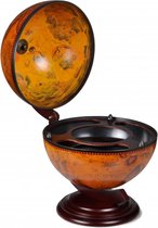 Globebar tafelmodel hout