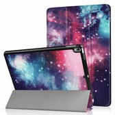 iPad Air 10.5 hoes (2019) - Tri-Fold Book Case - Galaxy
