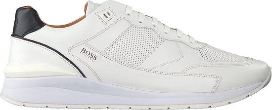 Boss Heren Lage sneakers Element Runn - Wit - Maat 43 | bol.com