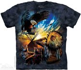 T-shirt Eagle Prayer S