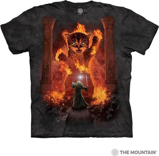 The Mountain T-shirt You Shall Not Pass Kitten T-shirt unisexe taille 3XL