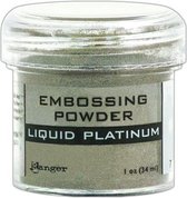 Ranger Embossing Powder 34ml - liquid platinum