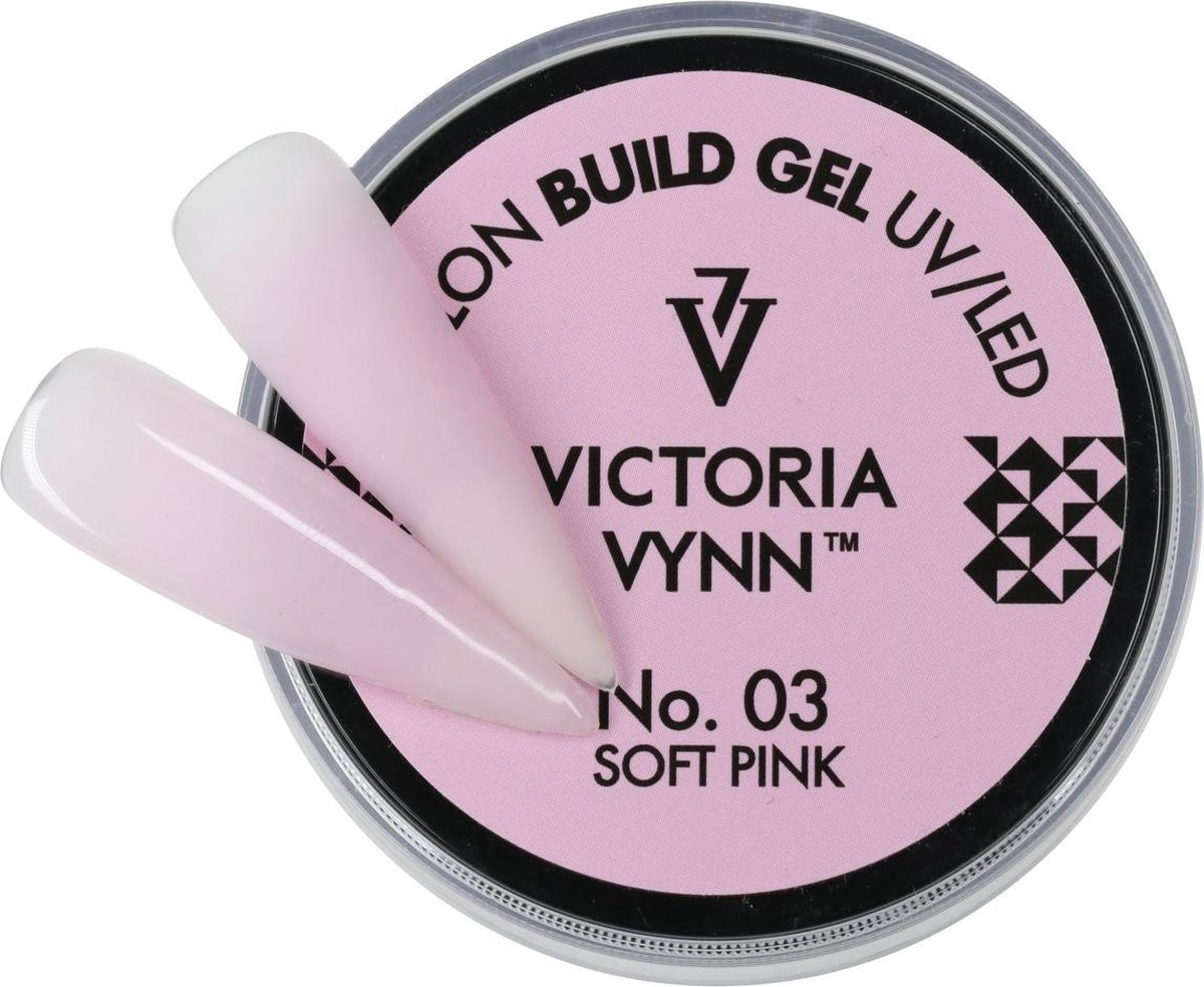 Victoria Vynn™ - Buildergel - gel om je nagels mee te verlengen of te verstevigen - Soft Pink 15ml.