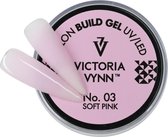 Victoria Vynn™ - Buildergel - gel om je nagels mee te verlengen of te verstevigen -  Soft Pink 15ml.