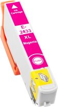 Print-Equipment Inkt cartridges / Alternatief voor Epson T2433 24XL Rood | Epson Expression Photo XP-55/ XP-750/ XP-760/ XP-850/ XP-860/ XP-950/ XP-970