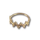 Goldplated ring Queenie