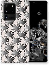 Samsung Galaxy S20 Ultra TPU Hoesje Salamander Grey