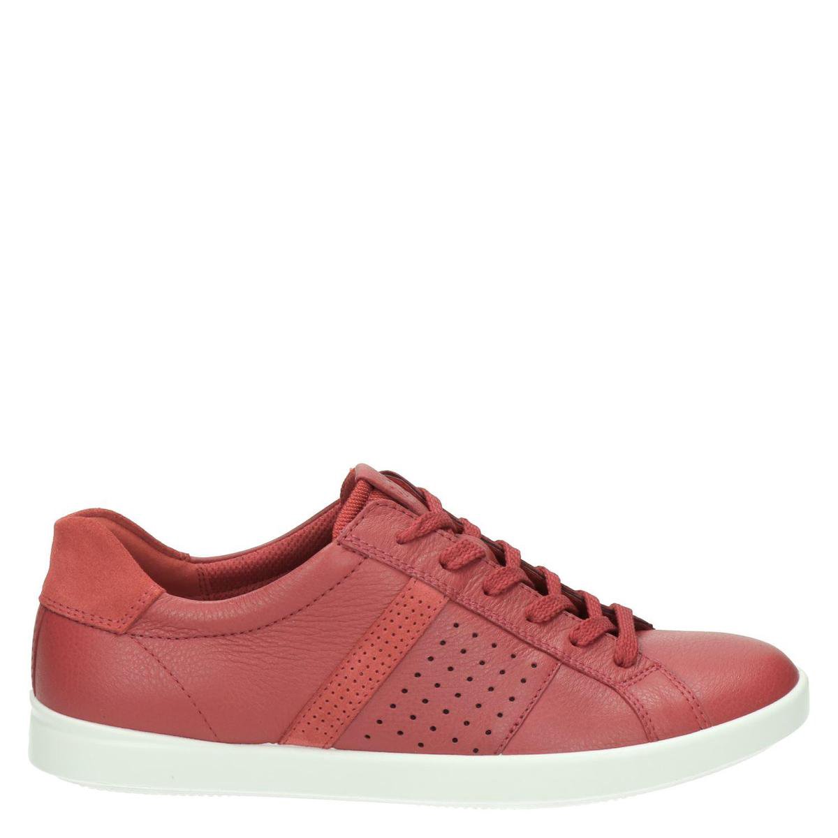 ECCO Leisure sneakers rood - Schoenen.nl