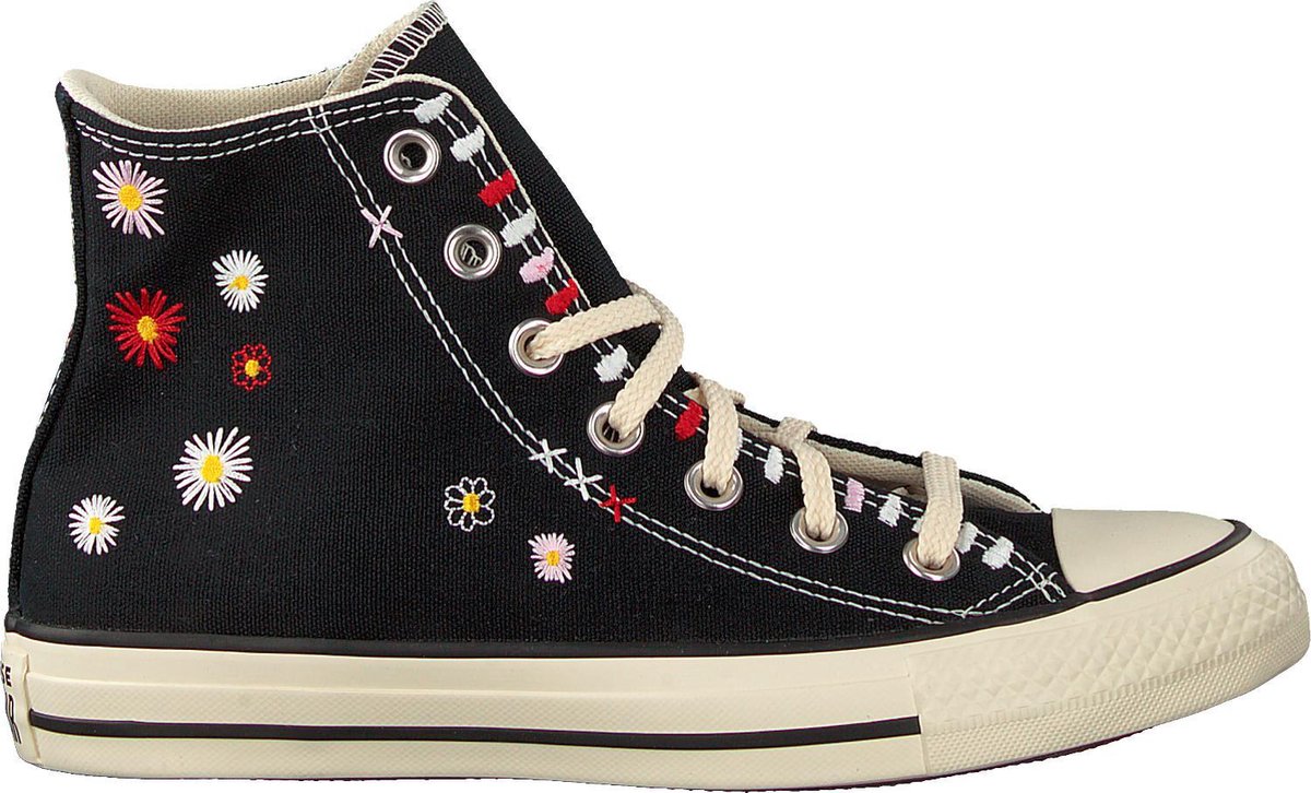 Converse Dames Hoge Sneakers Chuck Taylor All Star Hi - Zwart - Maat 41 |  bol.com