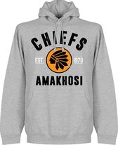 Kaizer Chiefs Established Hooded Sweater - Grijs - L