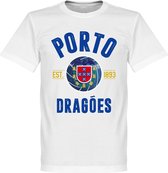 Porto Established T-Shirt - Wit - XL