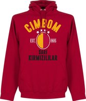 Galatasaray Established Hooded Sweater - Rood - XL