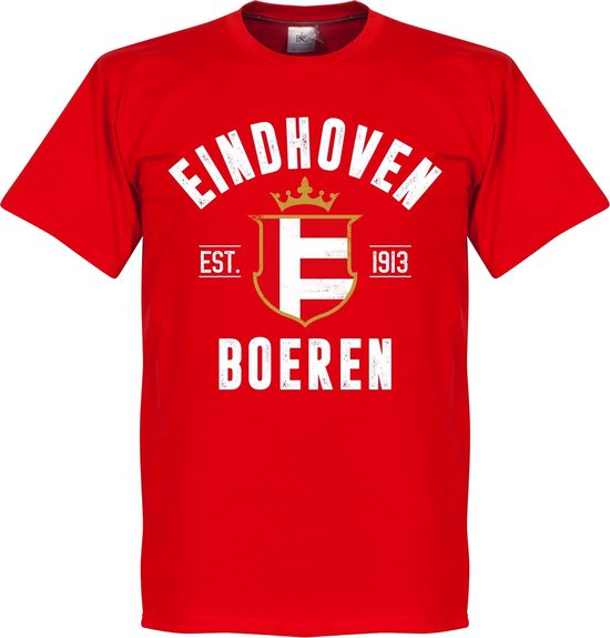 Eindhoven Established T-Shirt - Rood - XXL