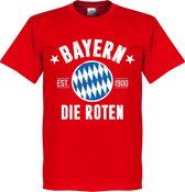 Bayern Munchen Established T-Shirt - Rood - L
