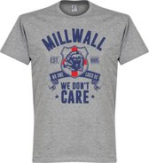 Millwall We Don't Care T-Shirt - Grijs - XXXL