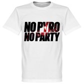 No Pyro No Party T-Shirt - XXXL
